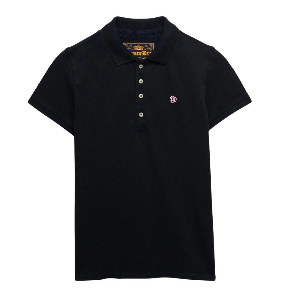Superdry Heritage Slim Fit Damen Polo-Shirt Marineblau 3/3