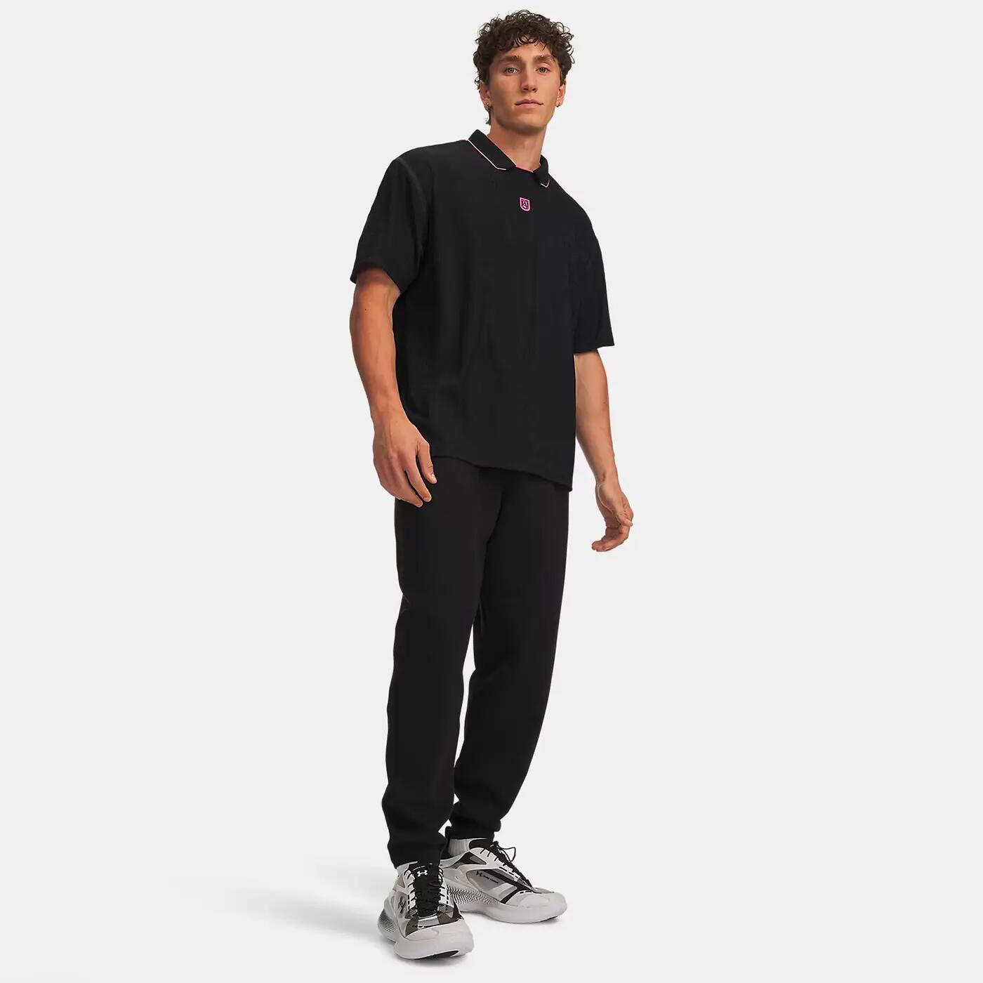 UA Unstoppable Fleece férfi melegítőnadrág fekete 3/3