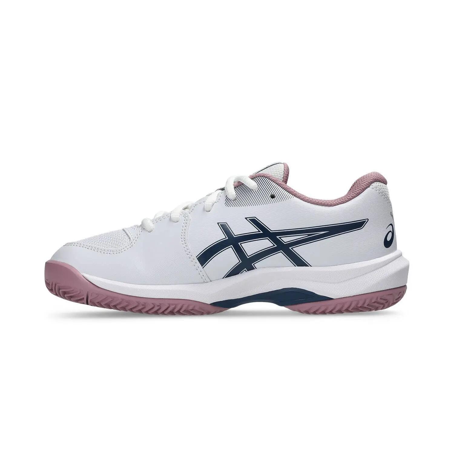 Asics Gel-game Gs Clay/oc Court Blanco Junior 1044a082 4/6
