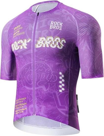 Maillot vélo homme ROCKBROS respirant avec 3 poches arrière