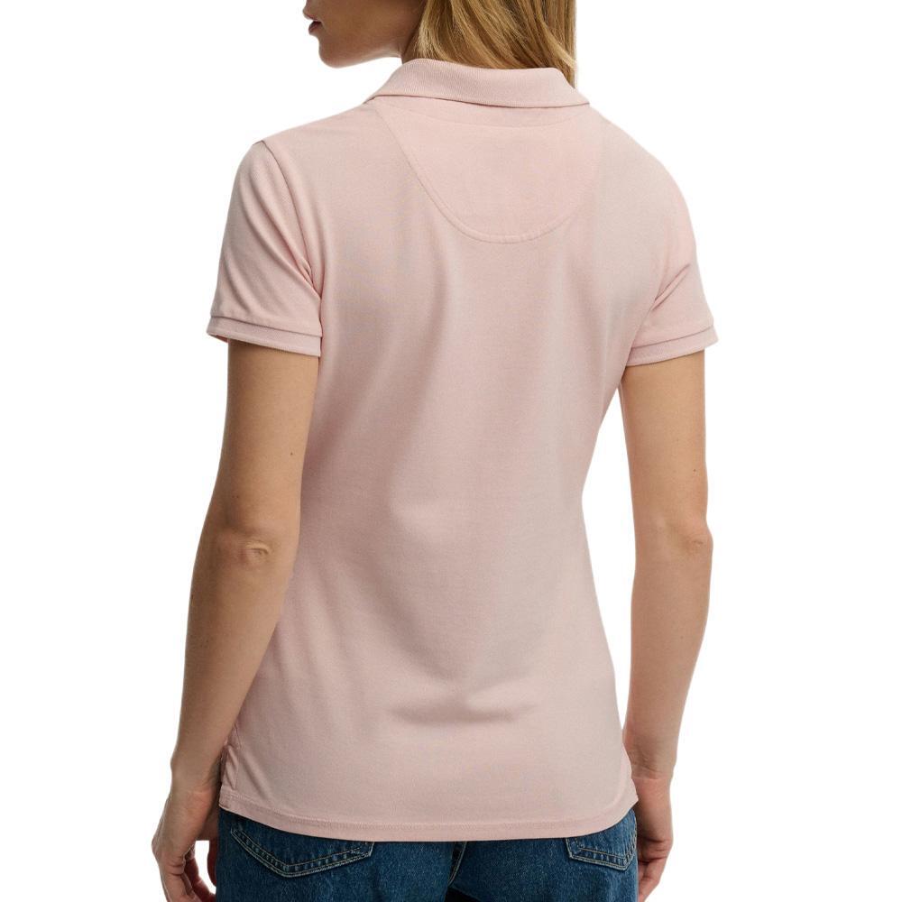 Polo Superdry Heritage Slim Fit Rosa para Mujer 3/3