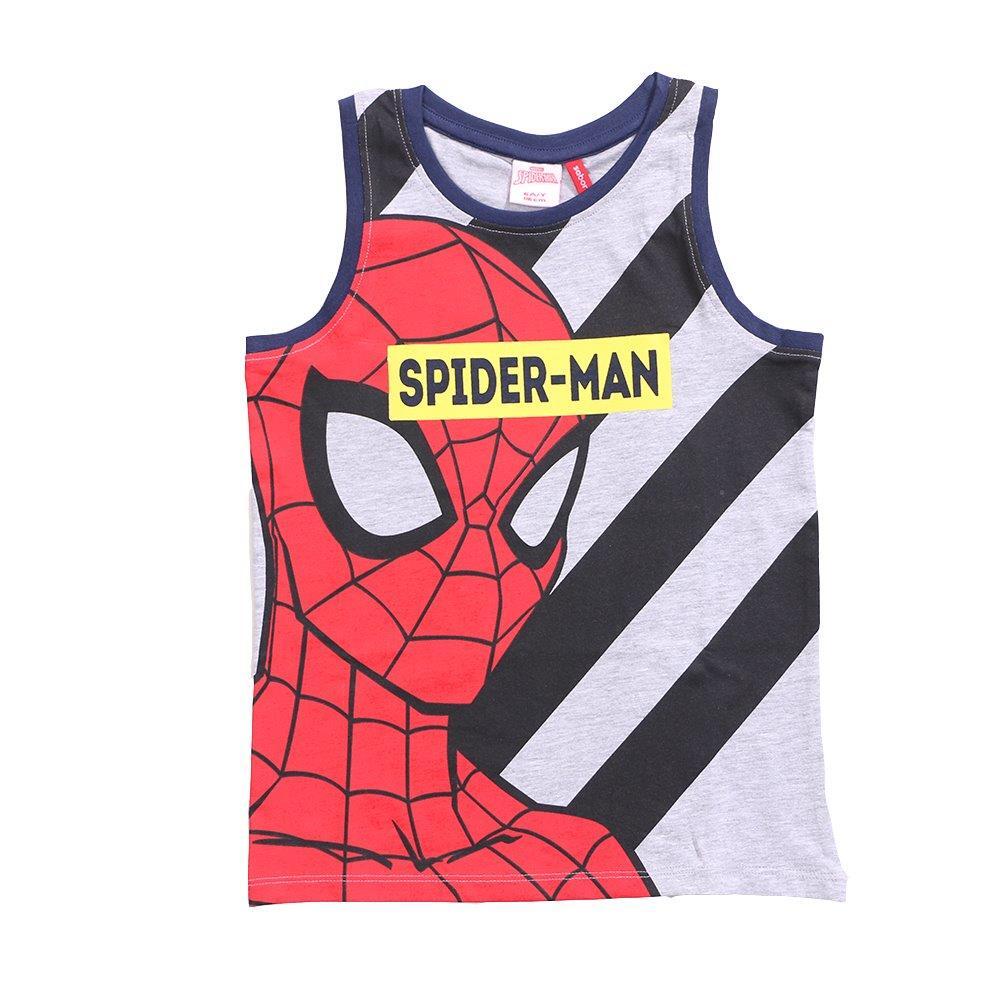Set canotta e pantaloncino Spiderman Grigio anni 7 2/2