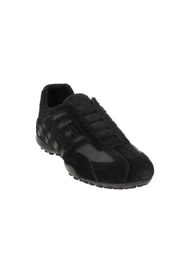 Geox U Snake L Herren Sneaker U4207L 022EK C9997 Wildleder Slip-on Schwarz