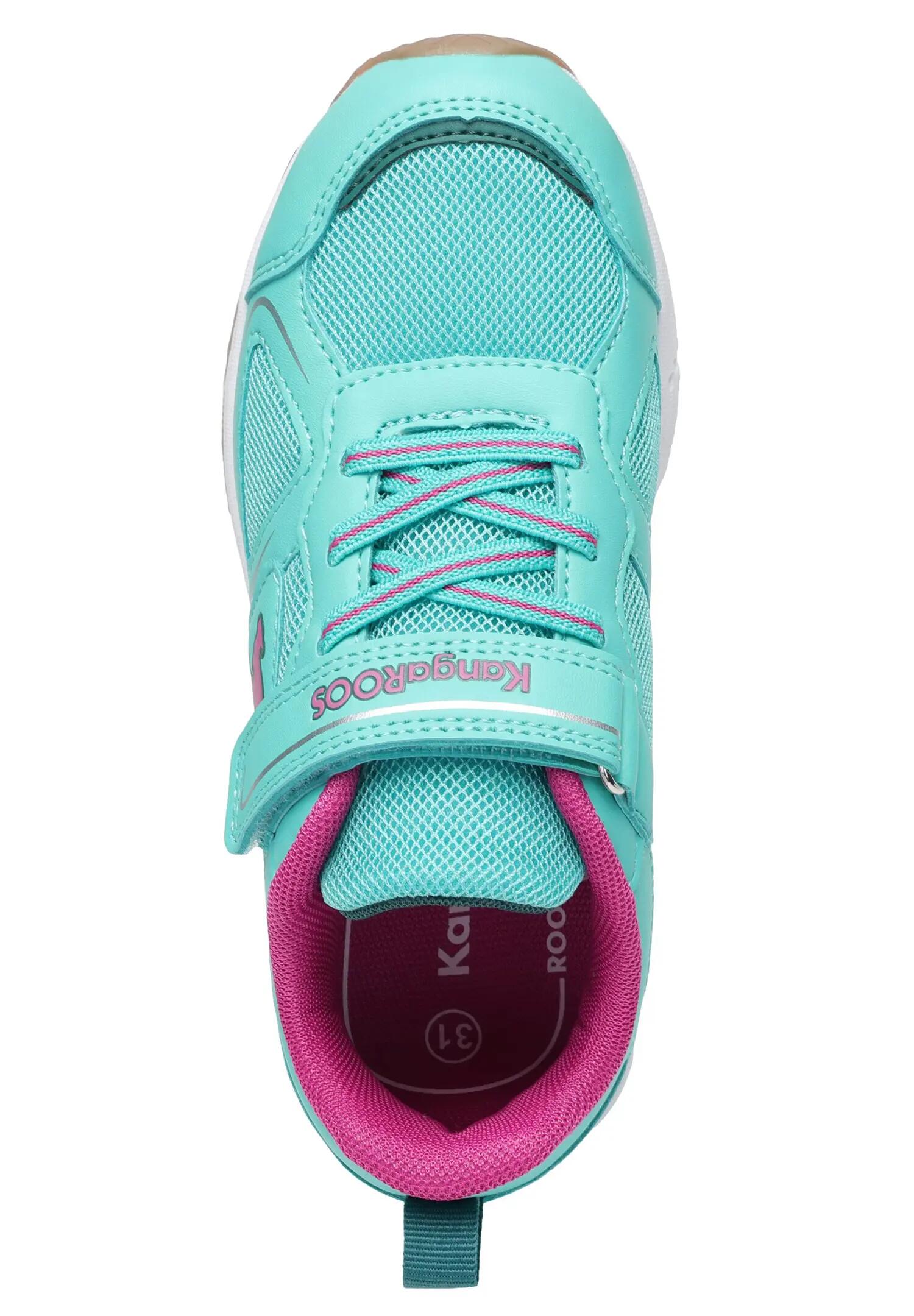 KangaROOS Kinder K-Ni Roug EV Sneaker 10414 000 4420 Ocean/Fuchsia 6/7
