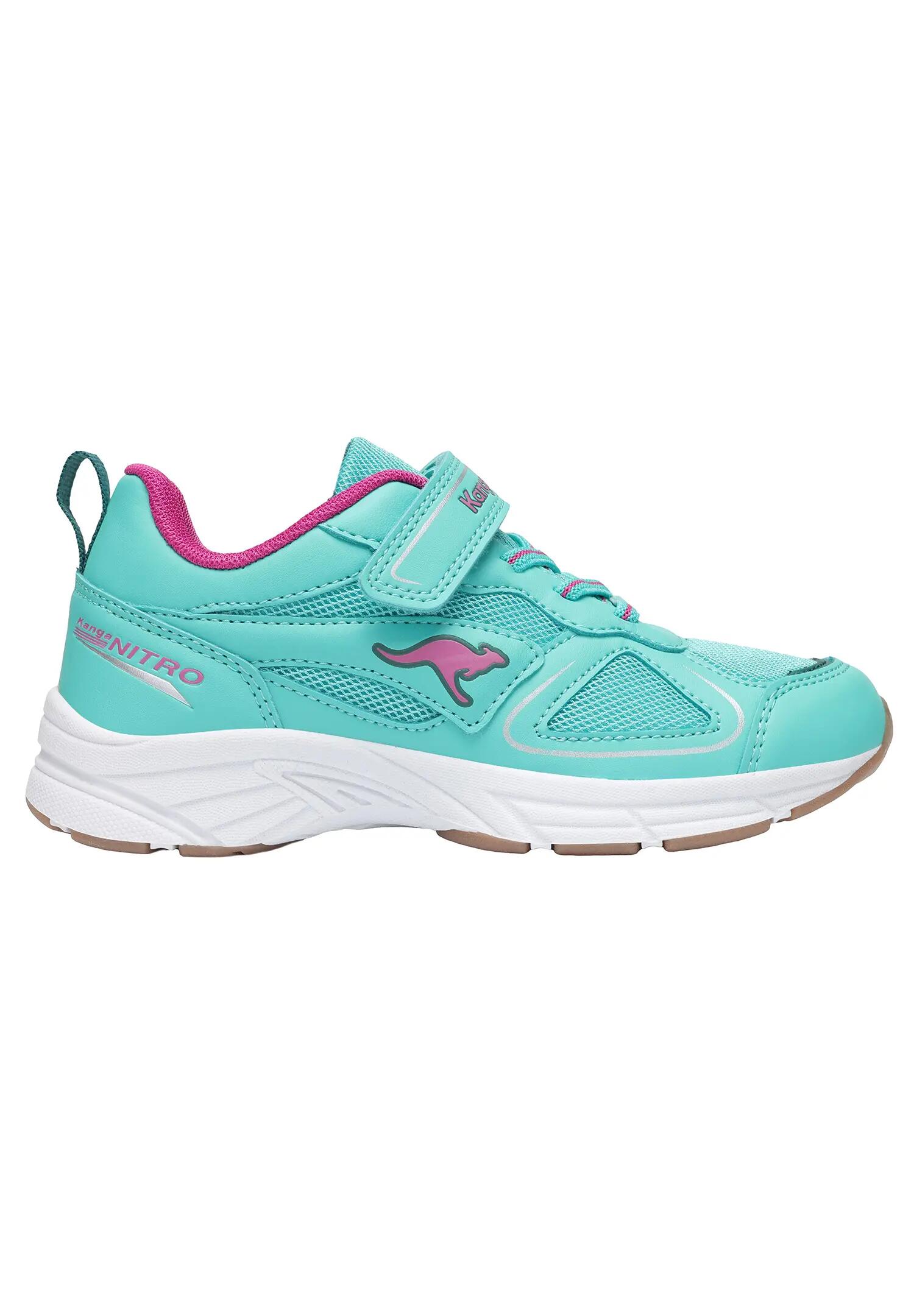 KangaROOS Kinder K-Ni Roug EV Sneaker 10414 000 4420 Ocean/Fuchsia 5/7