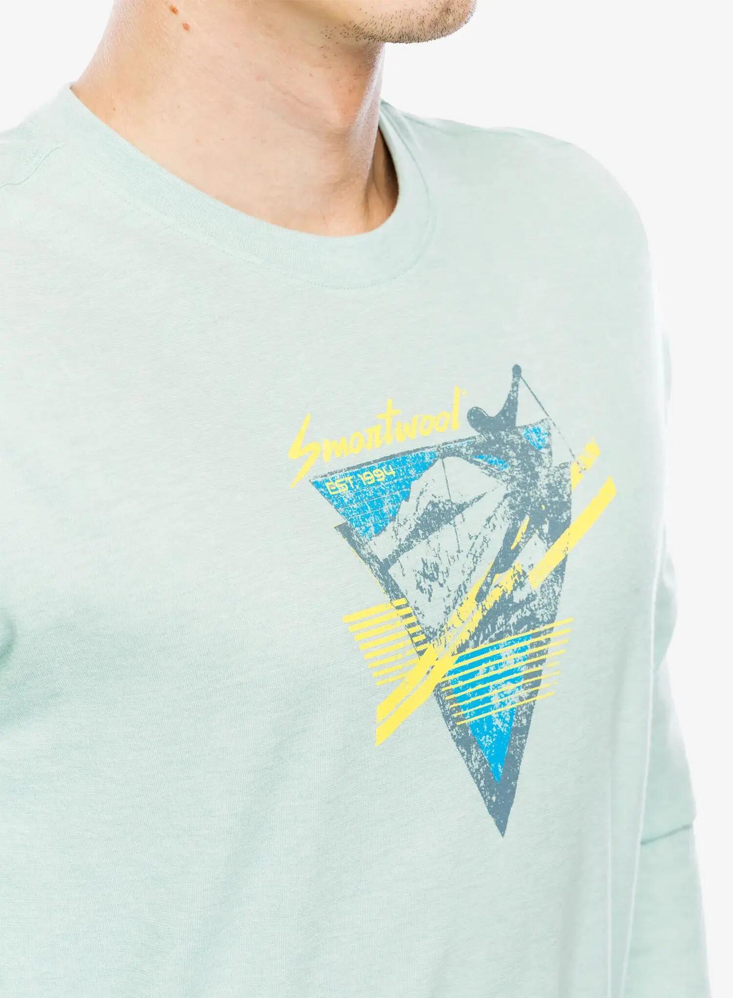 Bluza bez kaptura Smartwool Original Shred Graphic Long Sleeve Tee 5/5