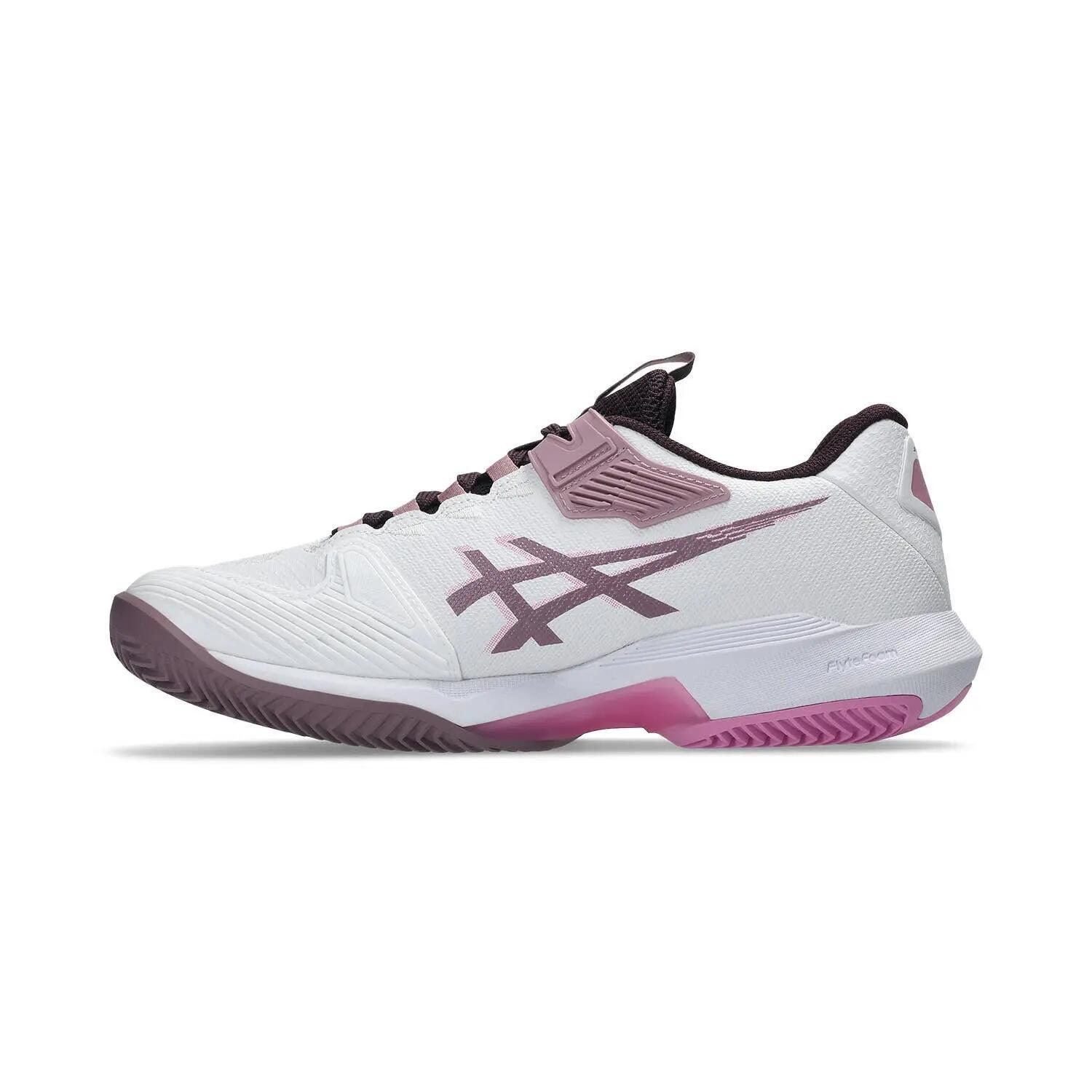 Asics Solution Speed Ff 4 Clay White/malva Women 1042a305 4/6