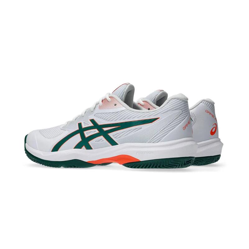 Asics Game Ff Padel Blanco/verde 1041a493