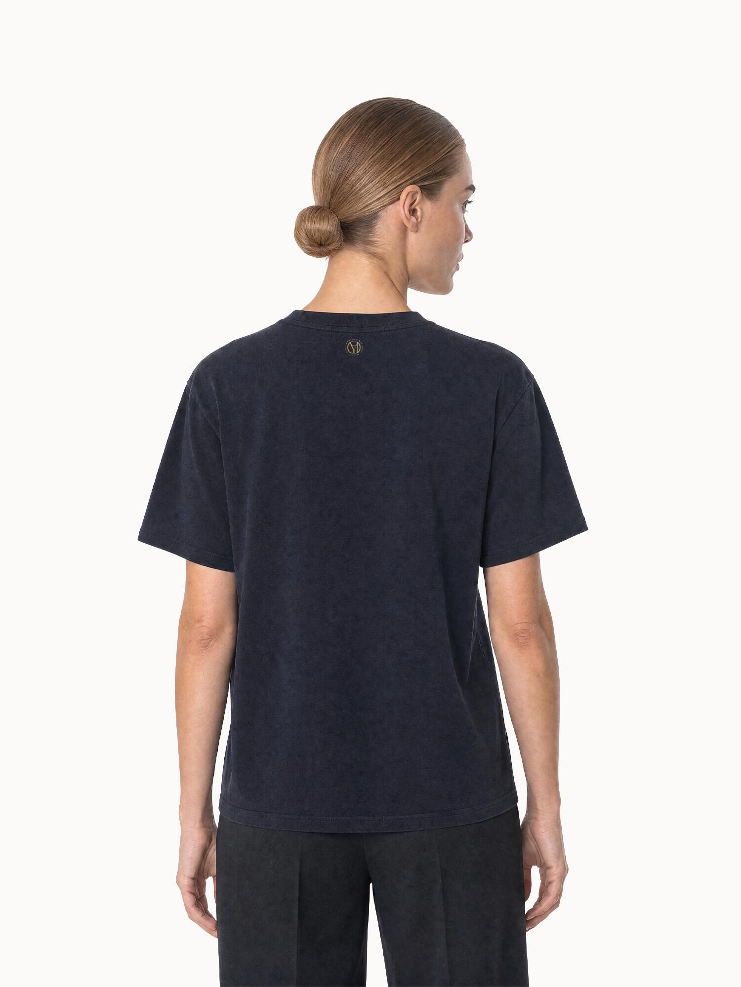T-shirt relax Le Coq Sportif x Maradona en jersey de coton LCS CUP 5/7