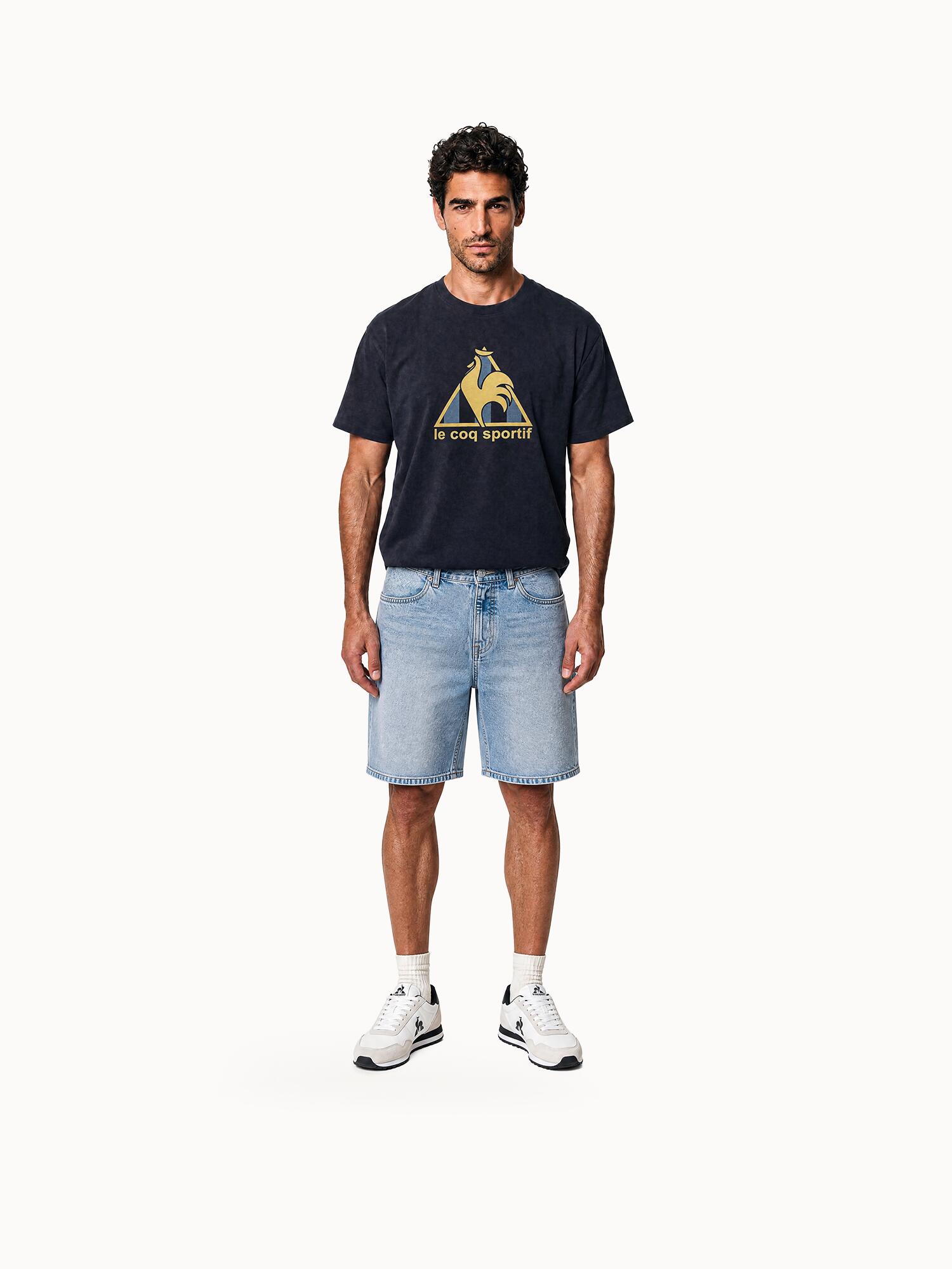 T-shirt relax Le Coq Sportif x Maradona en jersey de coton LCS CUP 3/7
