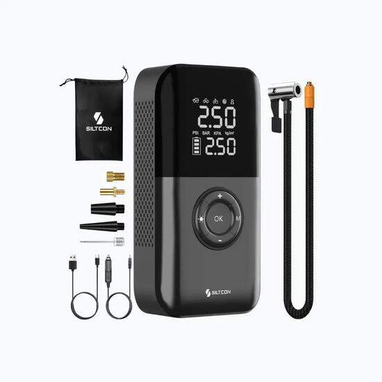 Gonfleur électrique 10,8 bar 35 l/min batterie externe 8500 mAh
