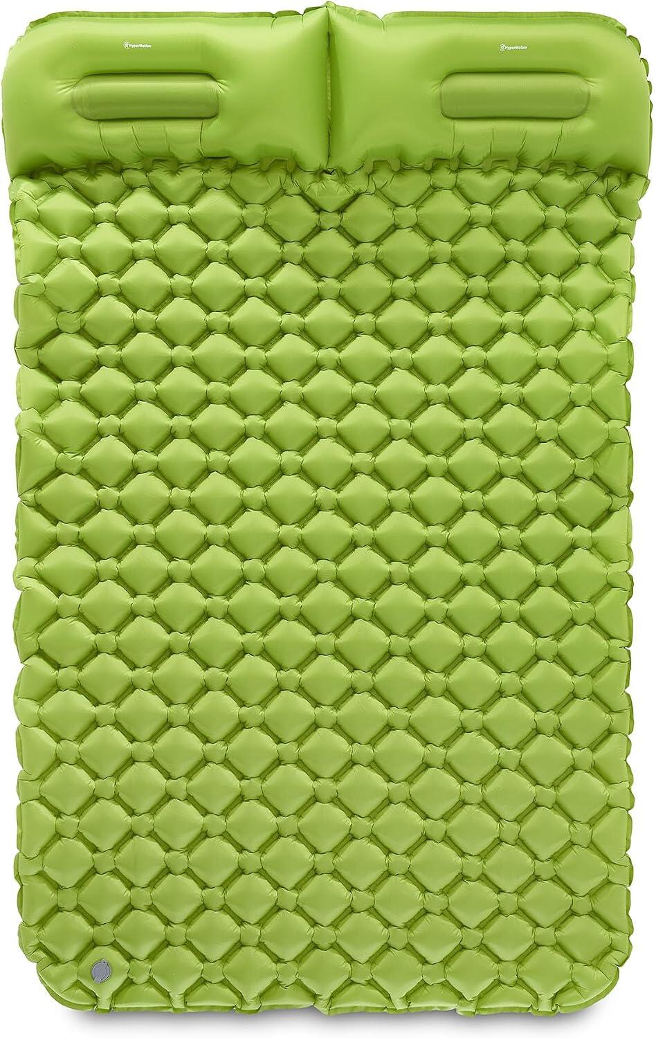 Matelas randonnée gonflable 2 places ultraléger campmat 2 vert 9/9