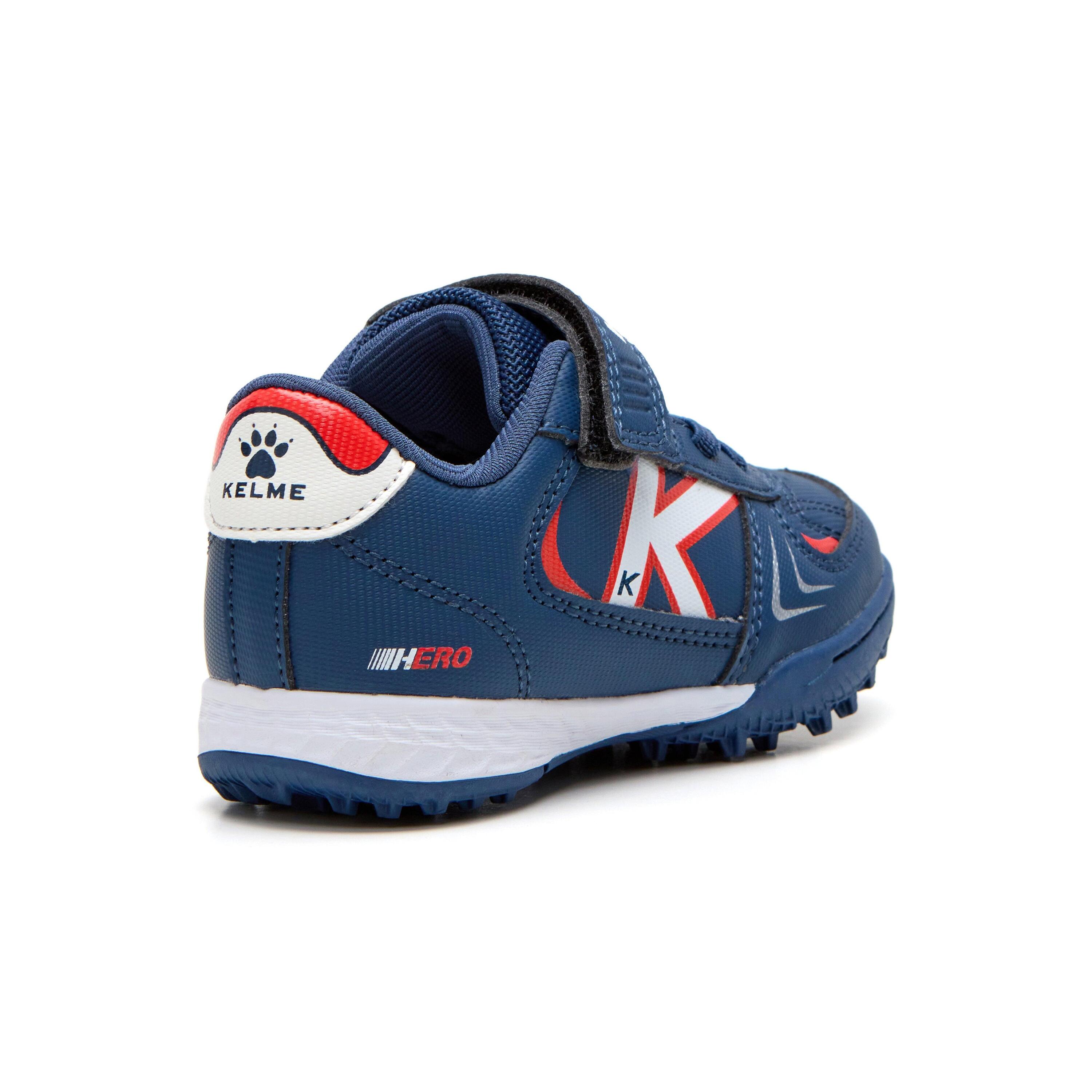 Kelme Zapatillas De Niño Hero Turf Elastic Azul Unisex 3/4