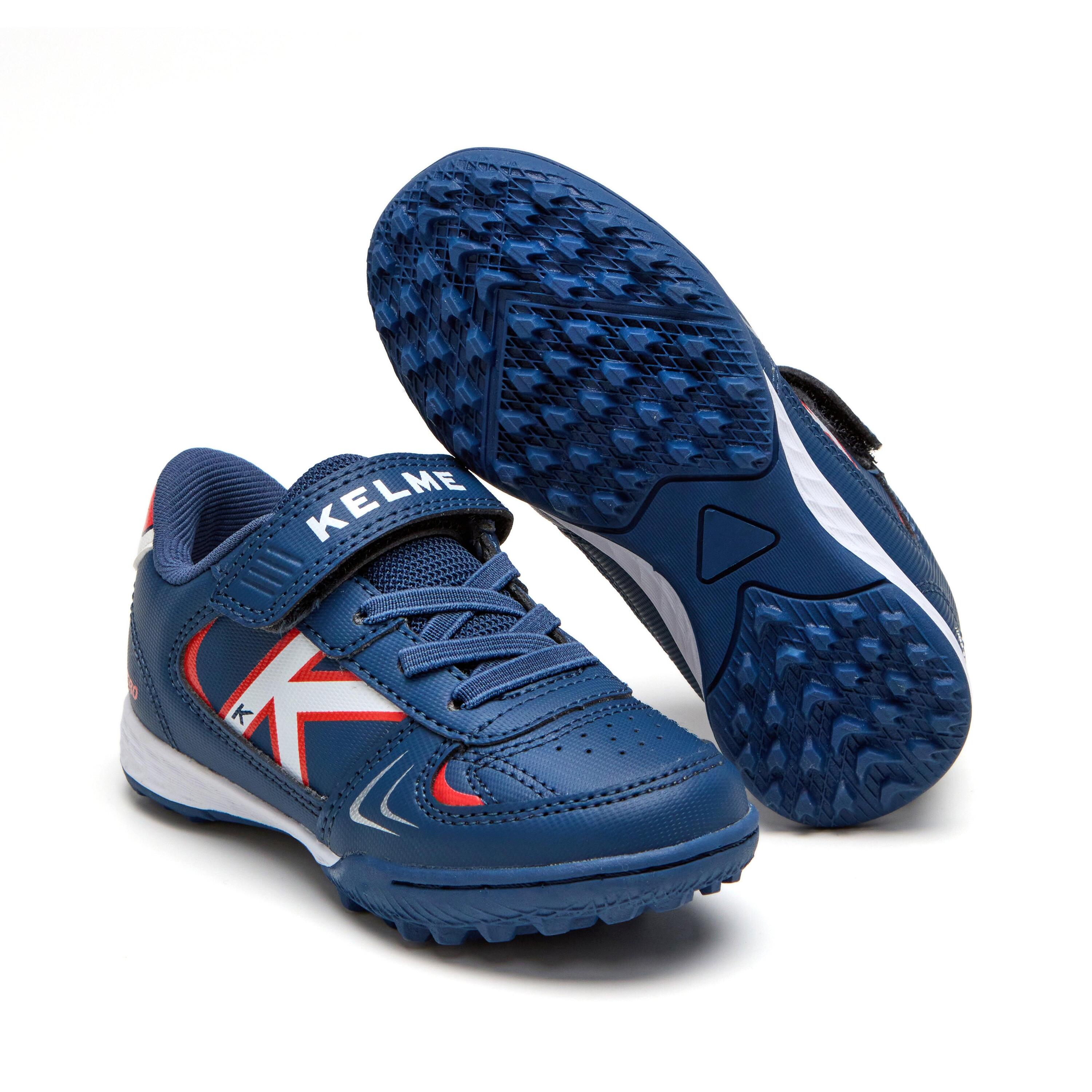 Kelme Zapatillas De Niño Hero Turf Elastic Azul Unisex 2/4