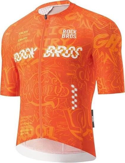 Maillot vélo homme ROCKBROS respirant avec 3 poches arrière