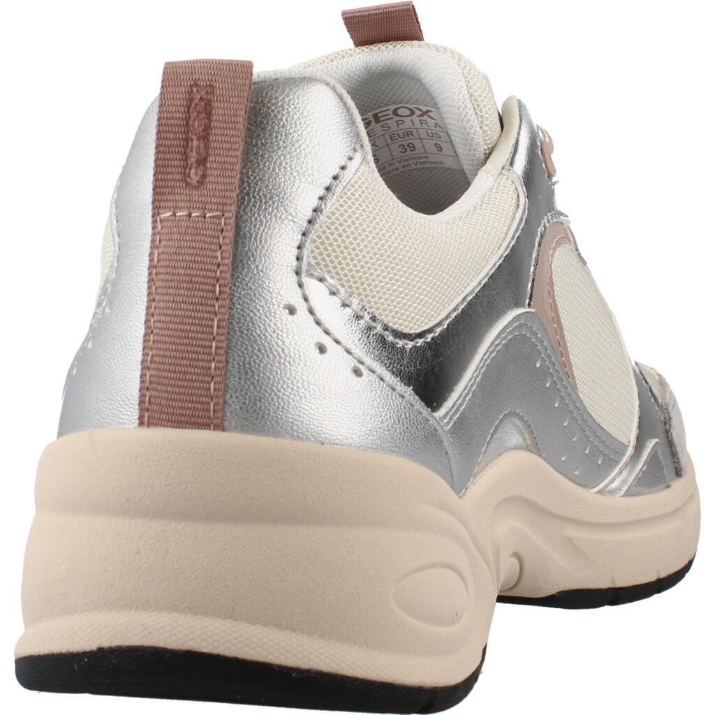 Buty GEOX D ZARVIA Srebrny 3/5