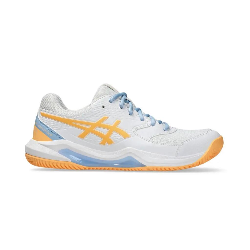 Asics Gel-dedicate 8 Pádel Blanco Naranja Mujer 1042a241