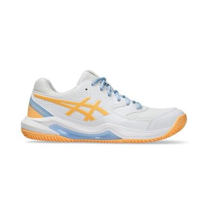 Asics Gel-dedicate 8 Padel Weiss Orange Woman 1042a241