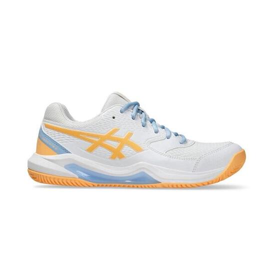 Asics Gel-dedicate 8 Padel Weiss Orange Woman 1042a241