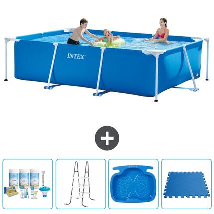 Piscine Tubulaire Rectangulaire - 300x200x75 cm - 5-pièces S40186