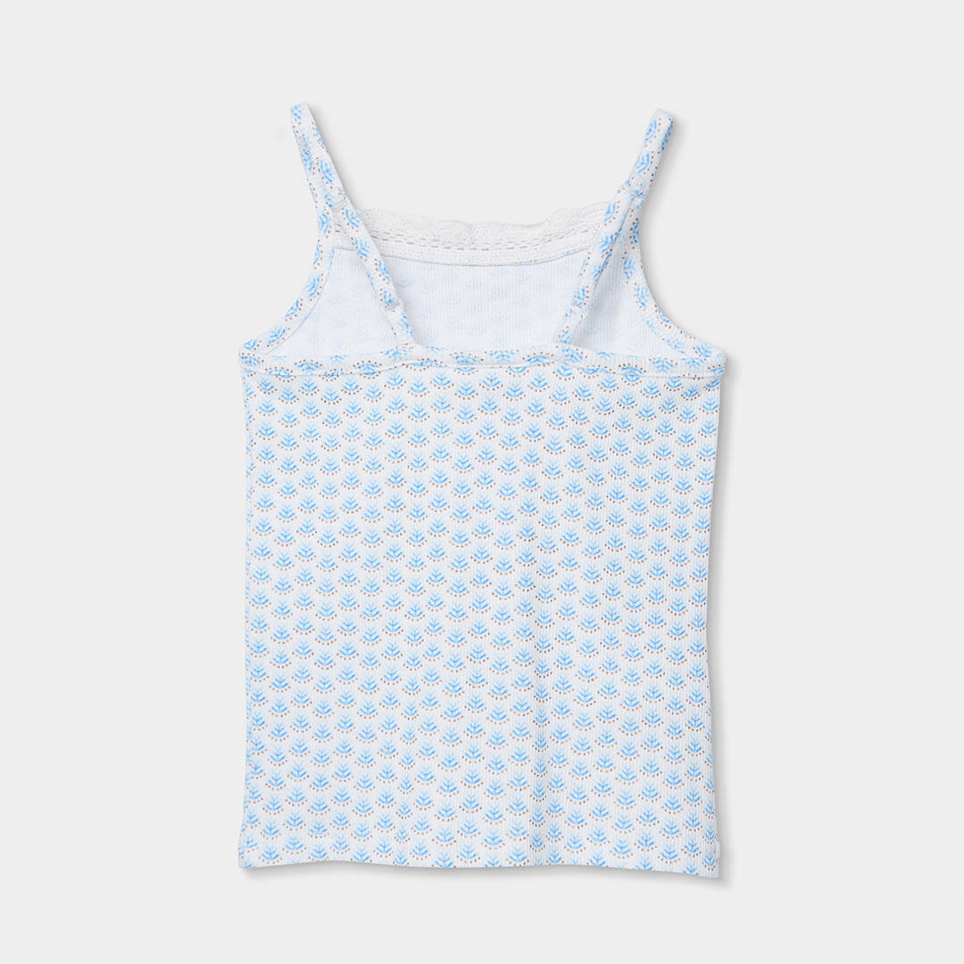 Camiseta de punto para niña con estampado 2/4