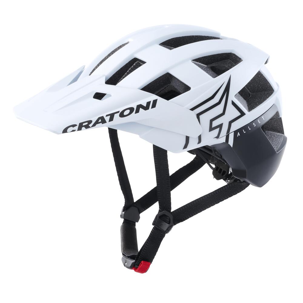 Helm Cratoni Allset Pro M/L White/Black Matt 2/7