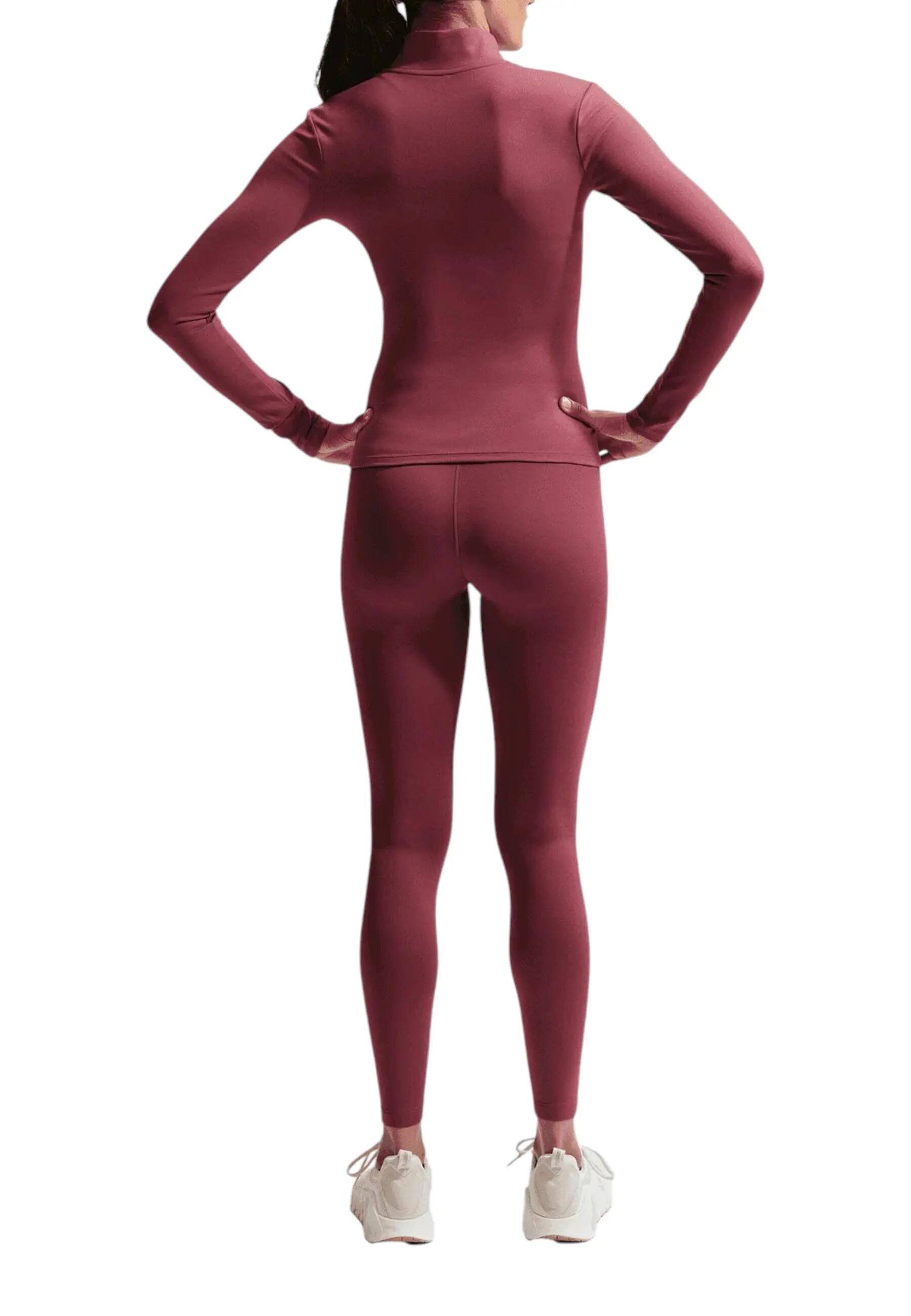 Sweat-shirts polaires pour femme Nike One fitted Rose. 2/5