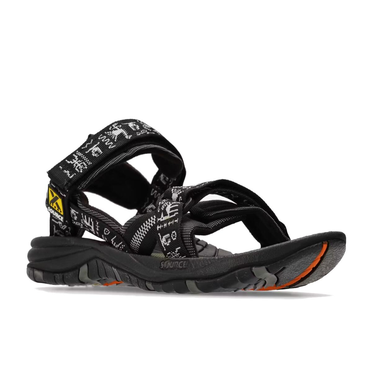 SOURCE Pánské outdoorové sandály Gobi 2.0 Black Inca - černé
