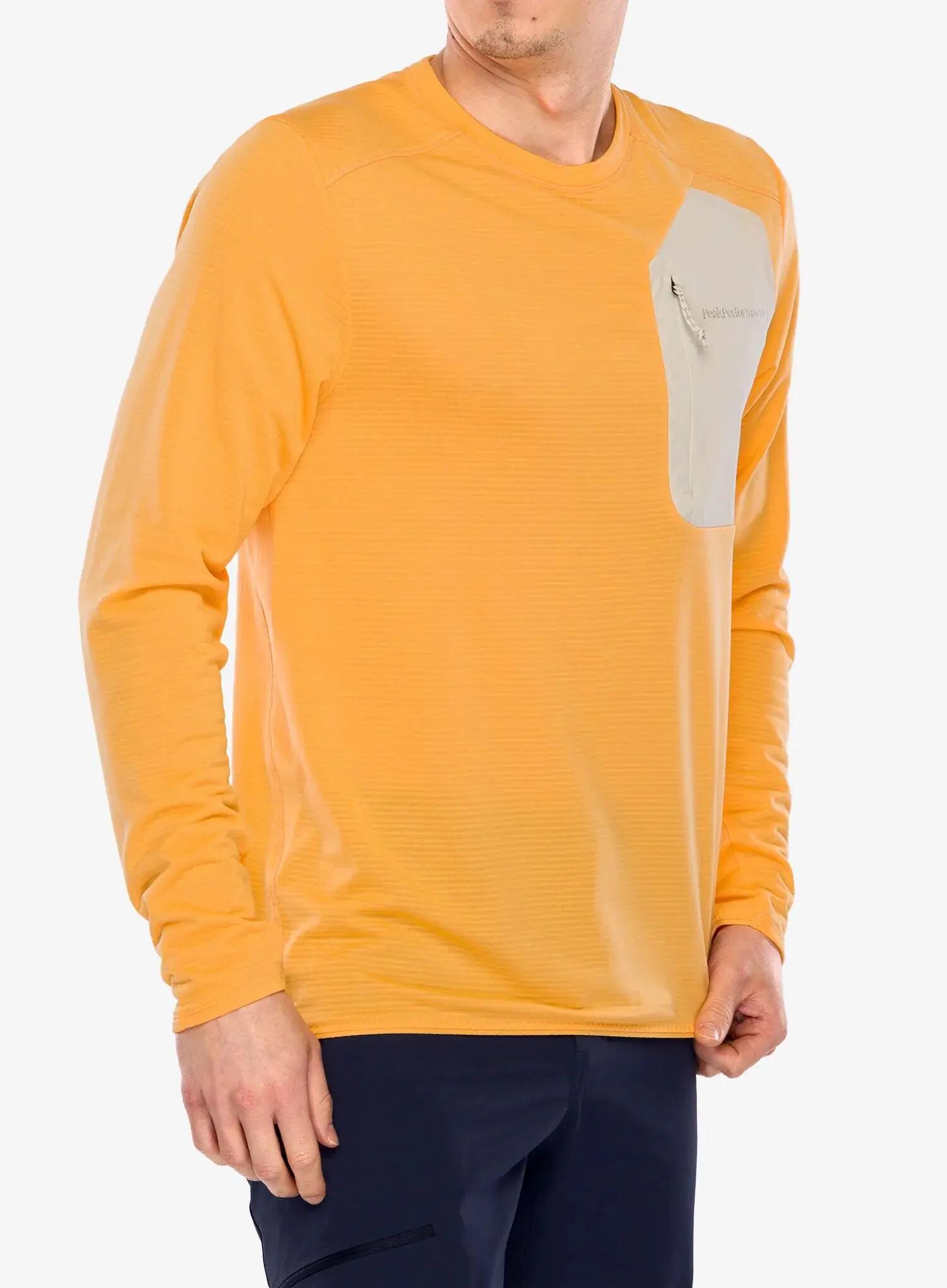 Bluza bez kaptura Peak Performance Freelight Polartec Grid 5/7