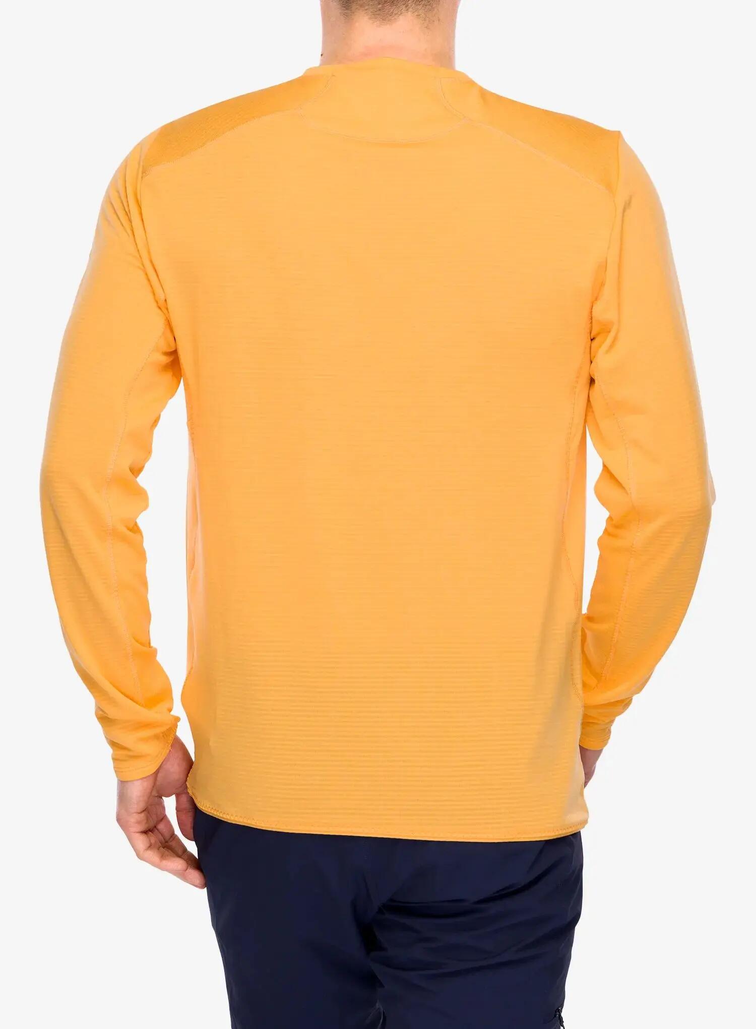 Fleece - heren - m freelight - polartec - vlammend oranje 2/7