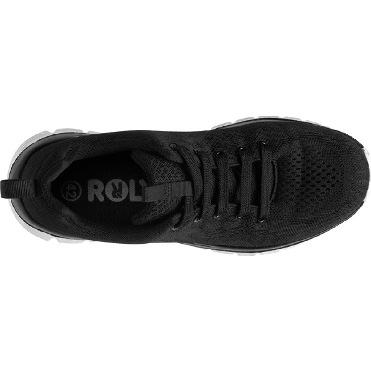 Schoenen - Casual - Unisex - Roly Woods - Flexibele zool - Zwart 4/4