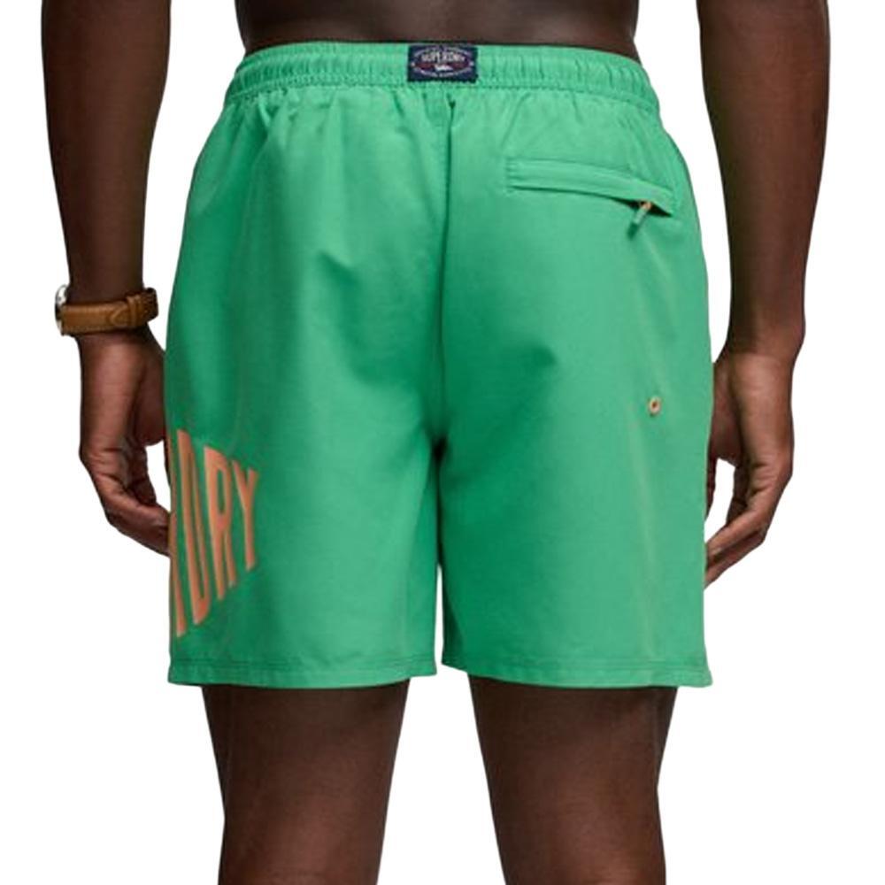 Bañador Superdry para Hombre Verde/Melocotón 3/3