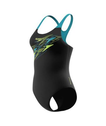 Speedo Badpak Medley Logo Medalist HyperTeal/Groen