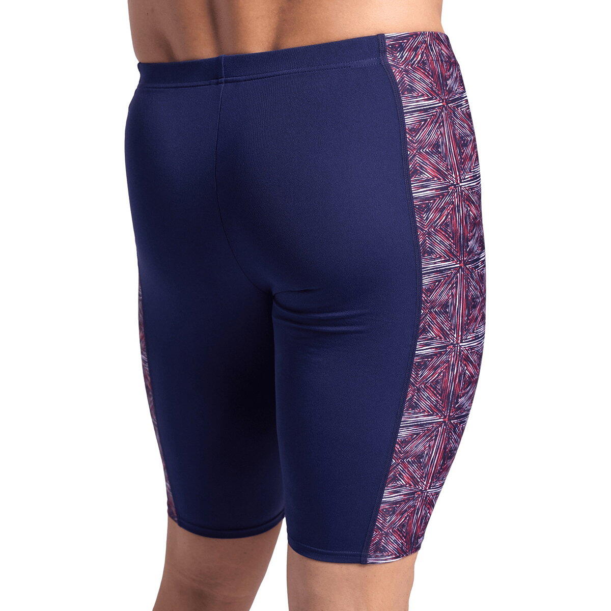 Short de bain - Natation - Homme - Abstract Tiles - Marine 4/5