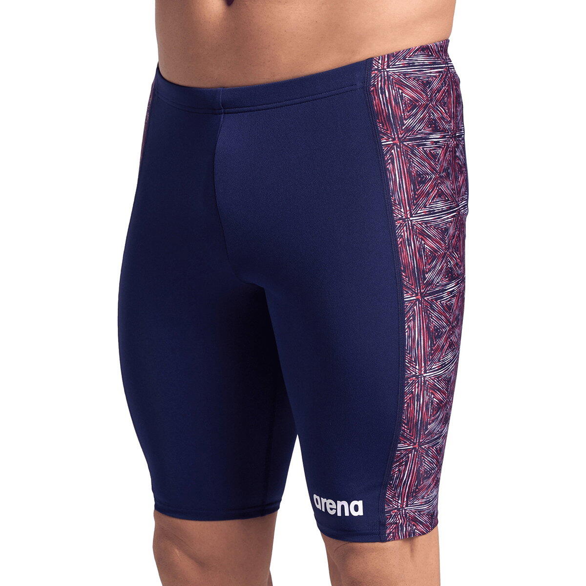 Short de bain - Natation - Homme - Abstract Tiles - Marine 2/5