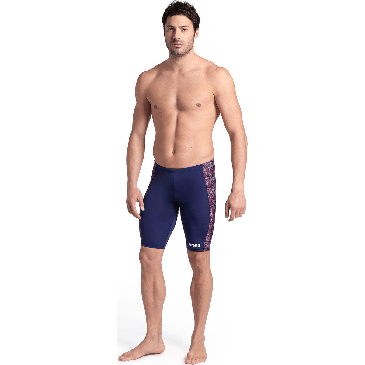Short de bain - Natation - Homme - Abstract Tiles - Marine 5/5