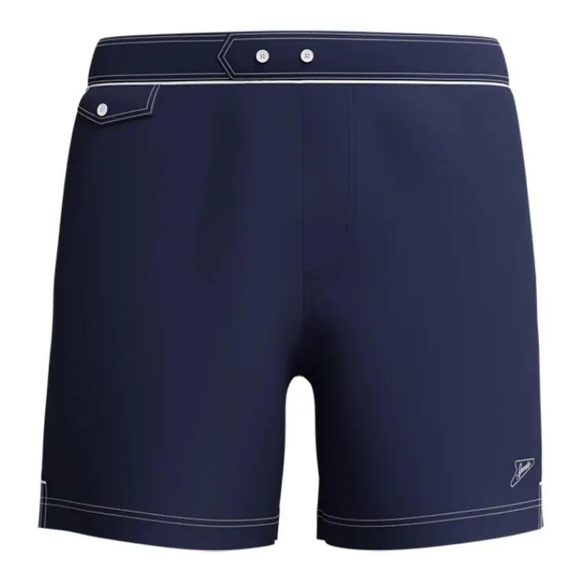 Heren Zwemshort Solid Volley Blauw 2/7