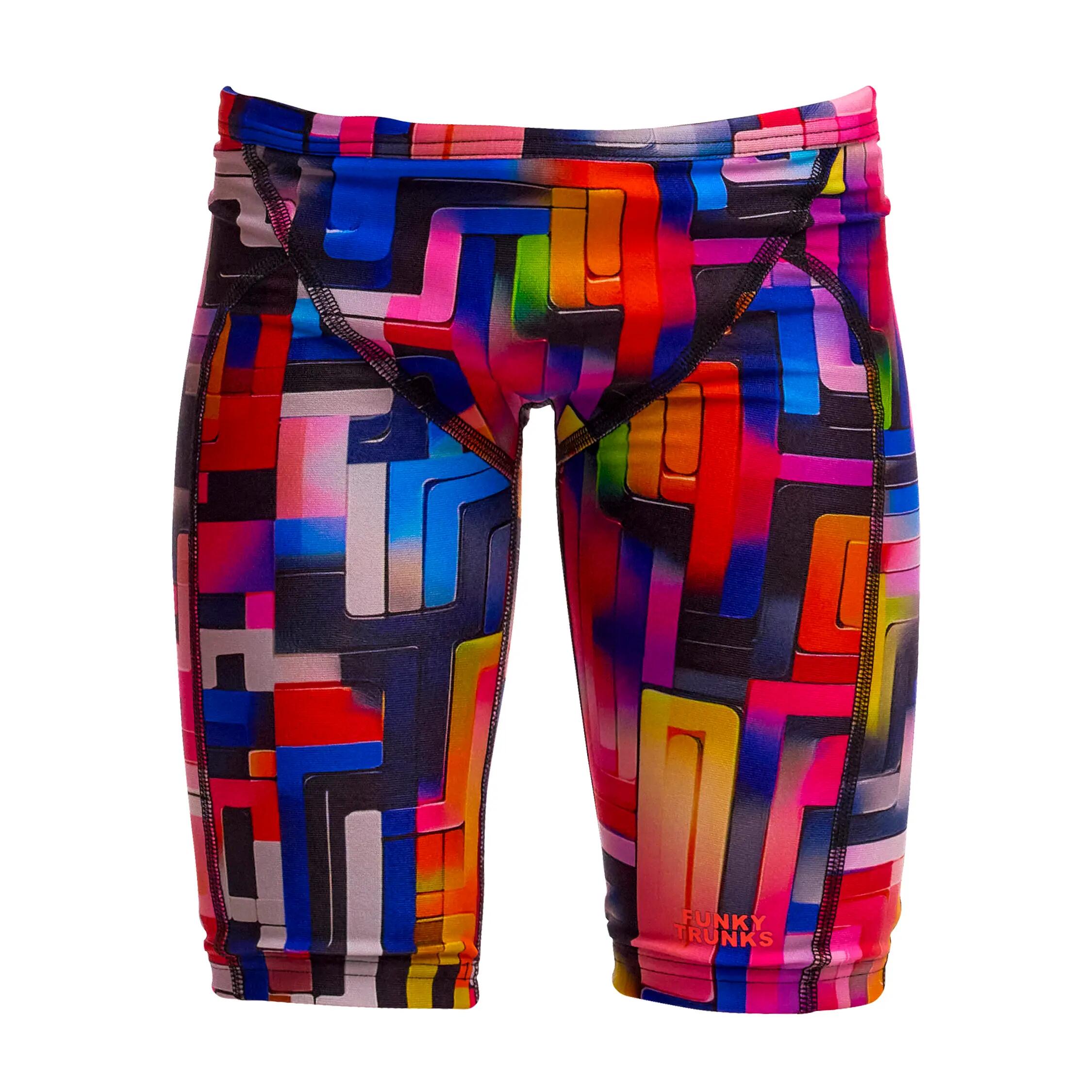Spodenki FUNKY TRUNKS Putty Rules - jammery chłopięce 4/8