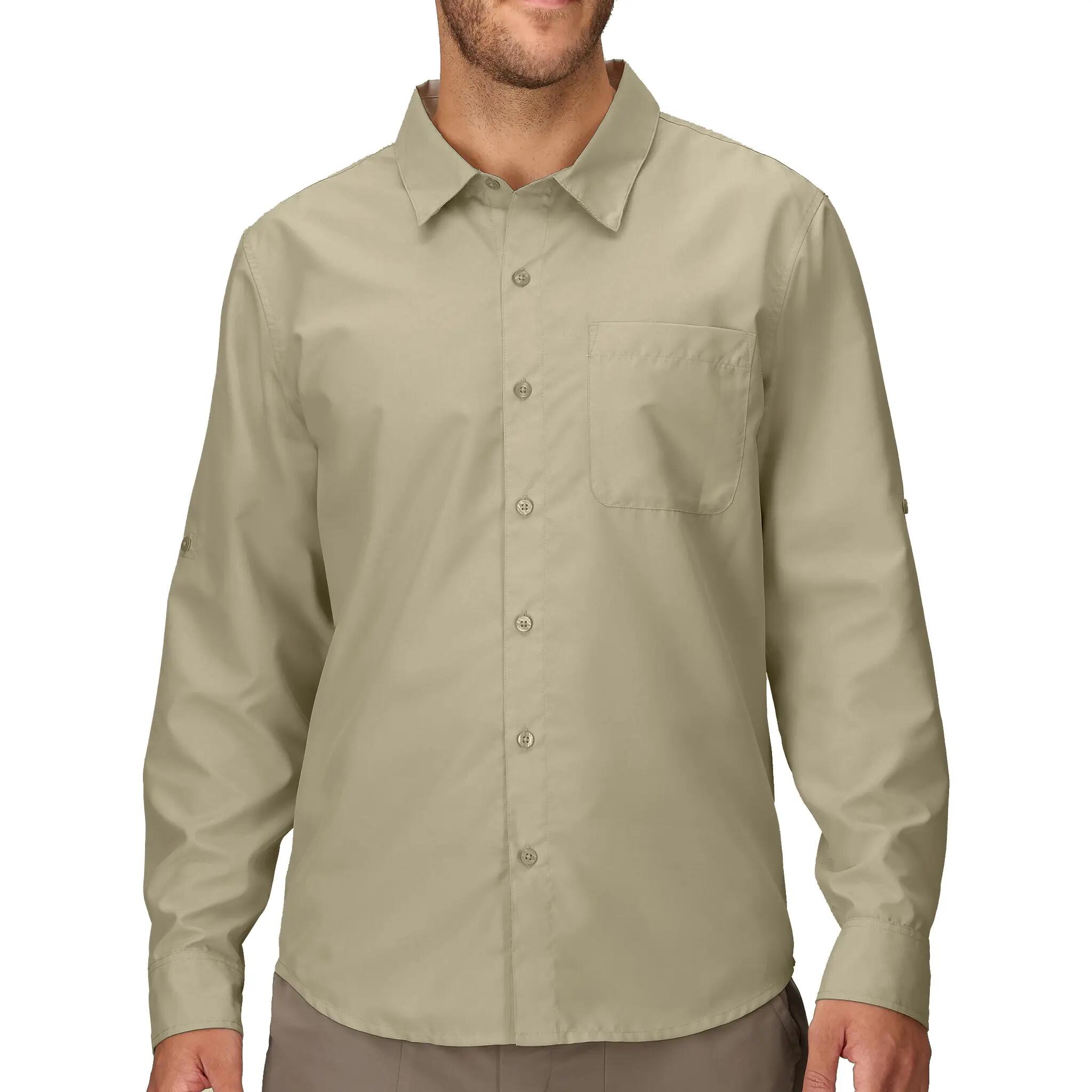 Outdoorhemd atmungsaktiv schnelltrocknend Herren - AirExchange UPF40 Long-Sleeve 3/5