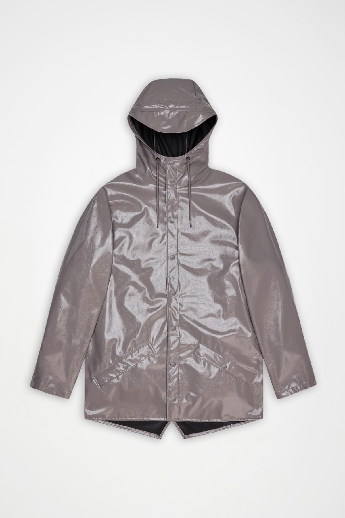 Kurtka RAINS 12010R LONG JACKET W3 Fioletowy 4/4