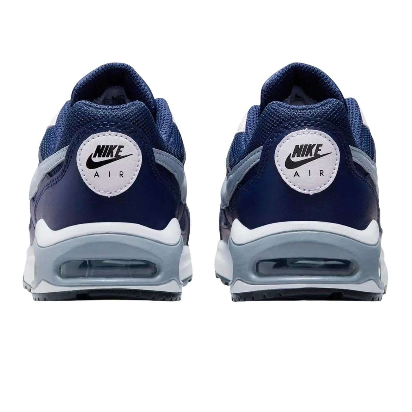 Boys Air Max Leather Trainers (Navy/Grey) 2/5
