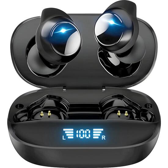 Oordopjes SoundWave Pro Sport ENC Bluetooth 5.3 IPX5 zwart