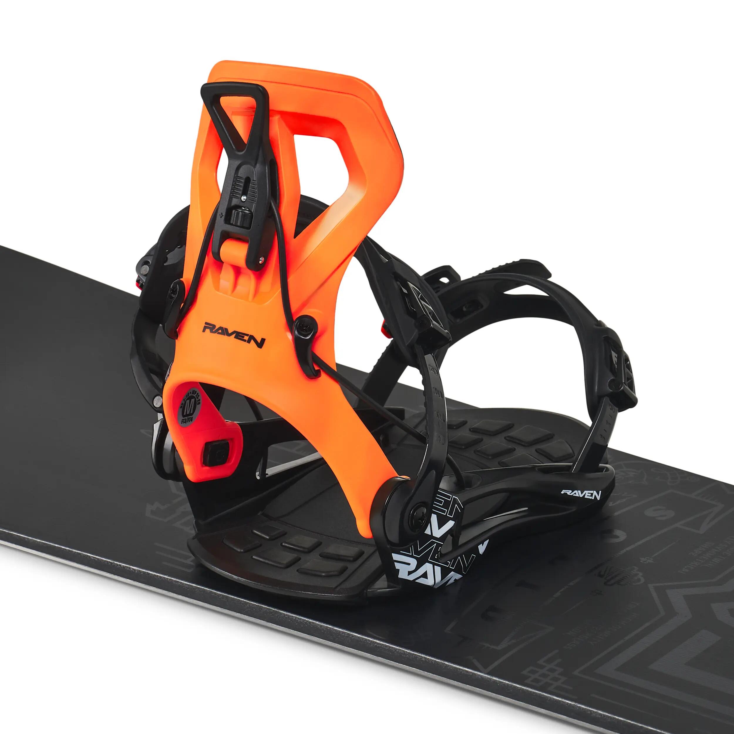 Fijaciones de snowboard Fastec FTM450 Multientry 4/5