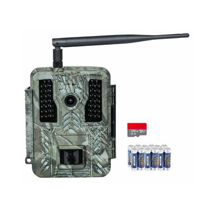 Caméra de surveillance animalière Siltcon® avec vision nocturne et Wi-Fi 4K