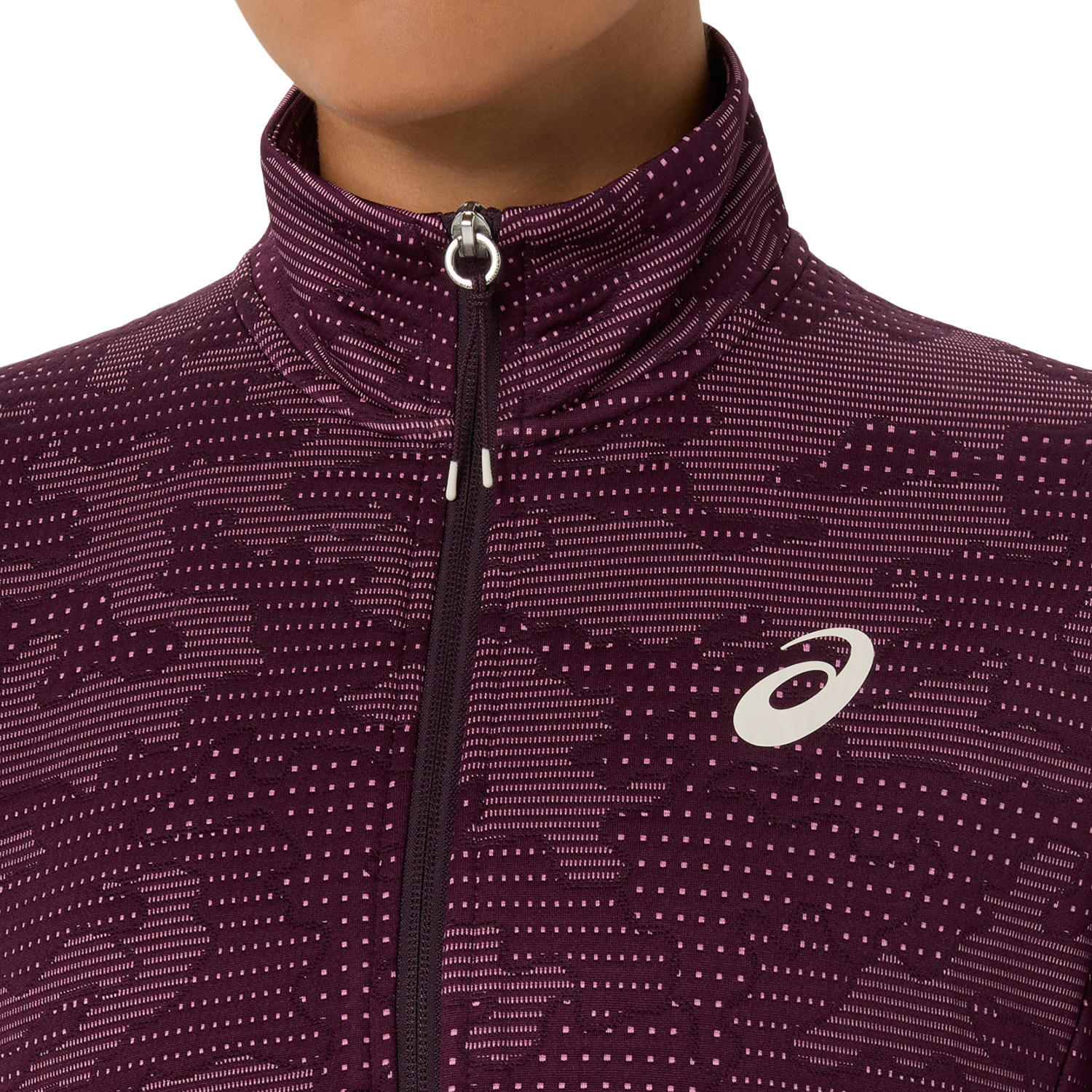 Veste Match  femme, couleur aubergine 4/4