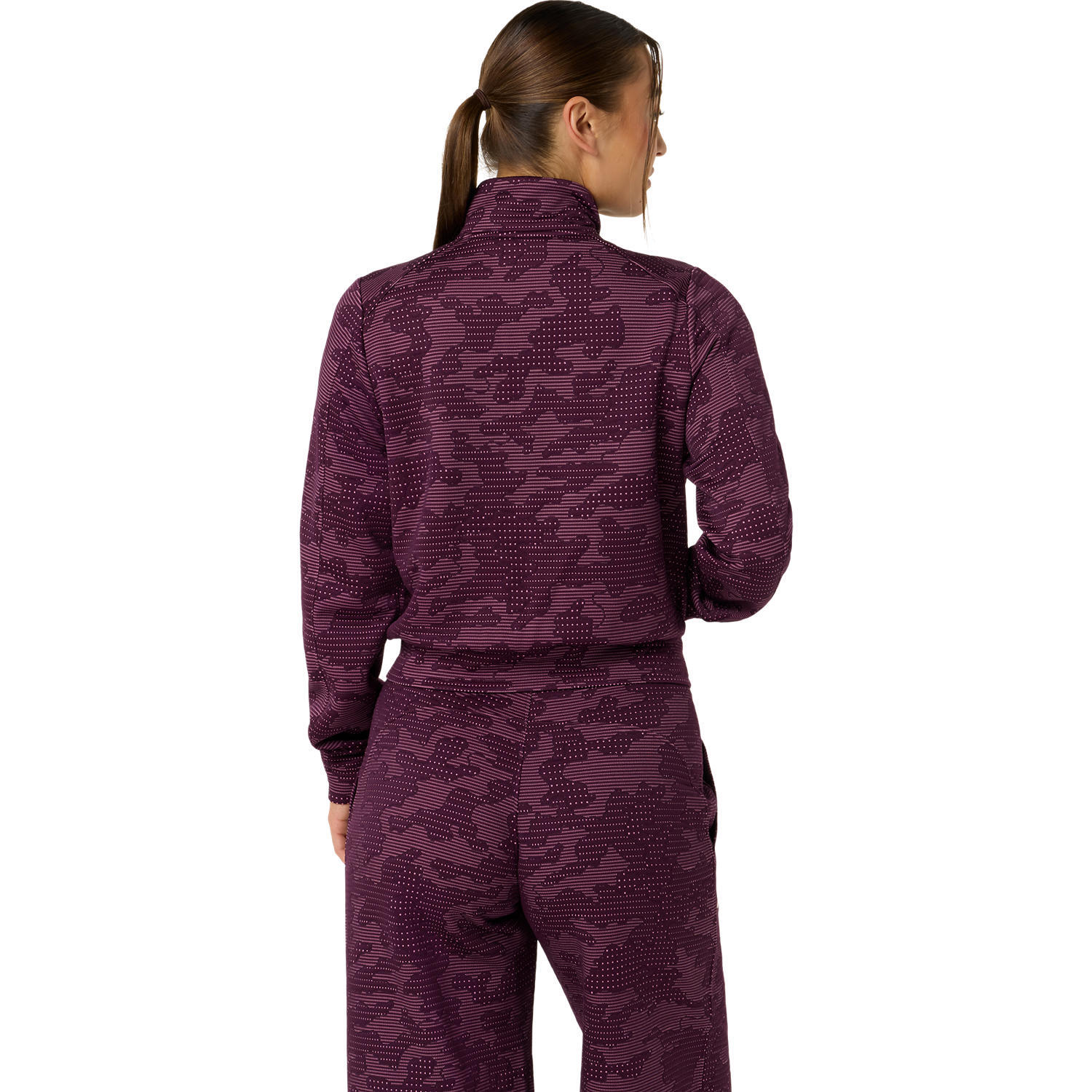 Veste Match  femme, couleur aubergine 2/4
