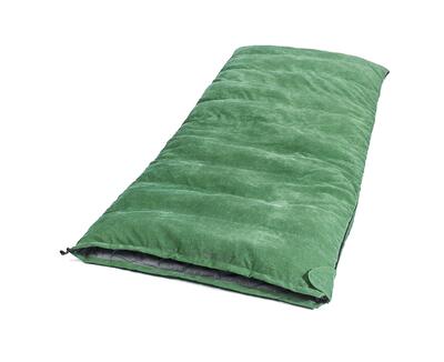 Dekenslaapzak corduroy warm clusterloft koppelbaar - human comfort brut extreme