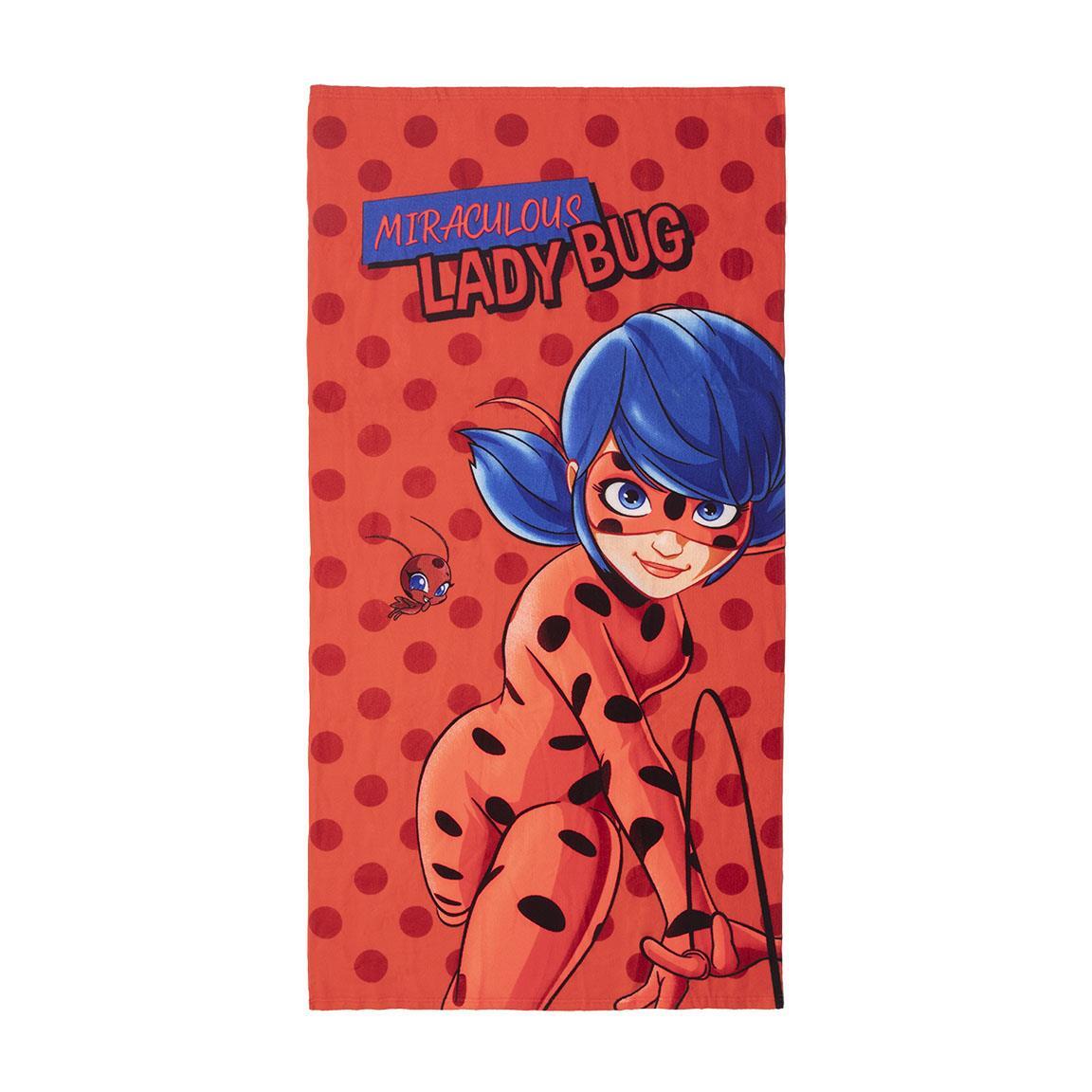 Serviette de bain et de plage Miraculous Ladybug 1/1