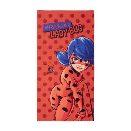 Serviette de bain et de plage Miraculous Ladybug
