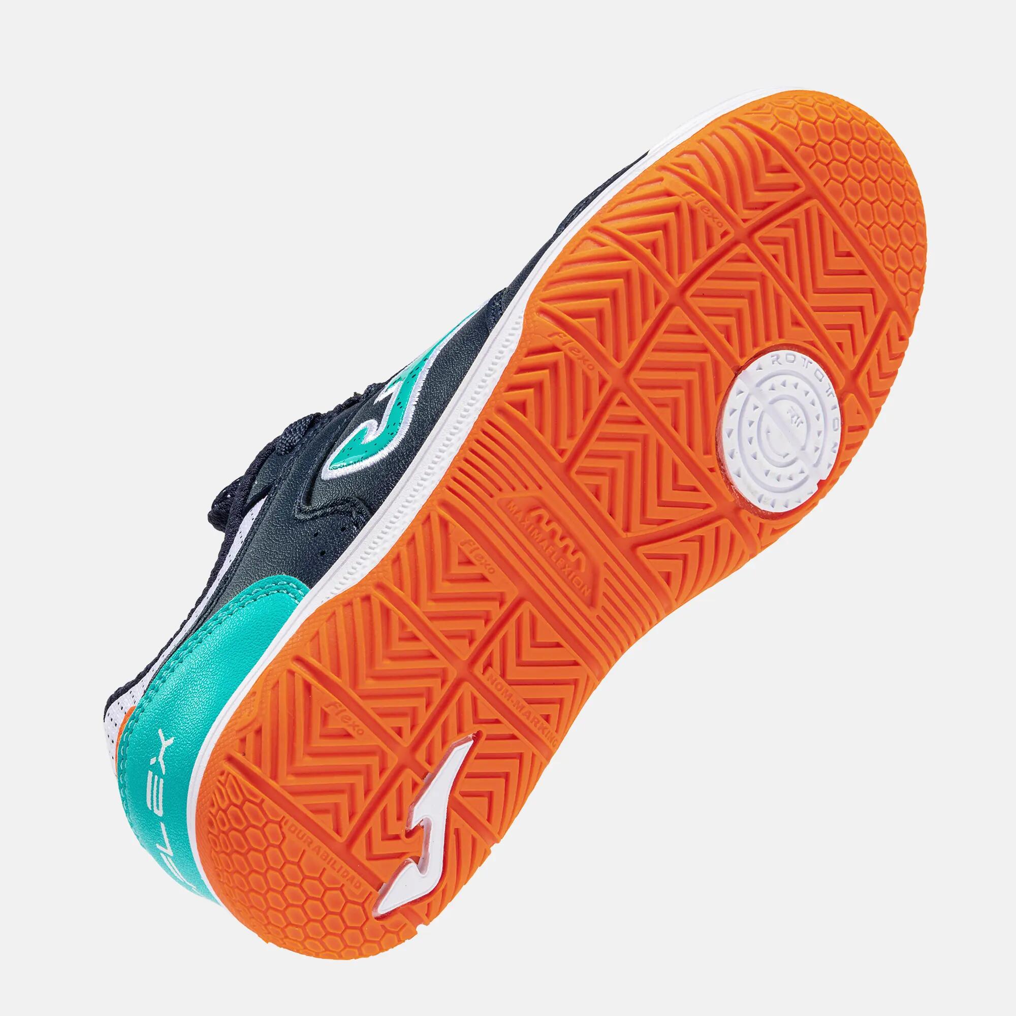 Zapatillas Fútbol Sala Niños Joma Top Flex Jr 26 IN Marino 5/5
